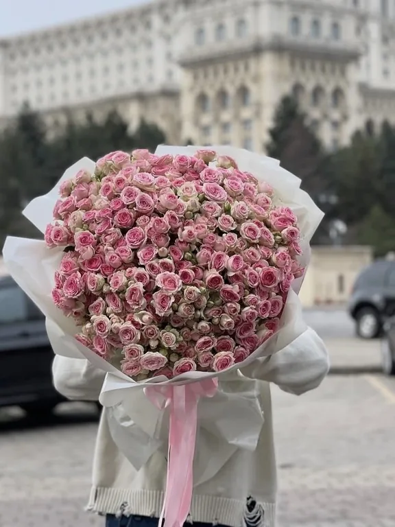 Buchet de flori realizat la comanda