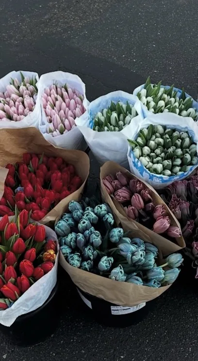 Buchet de flori realizat la comanda